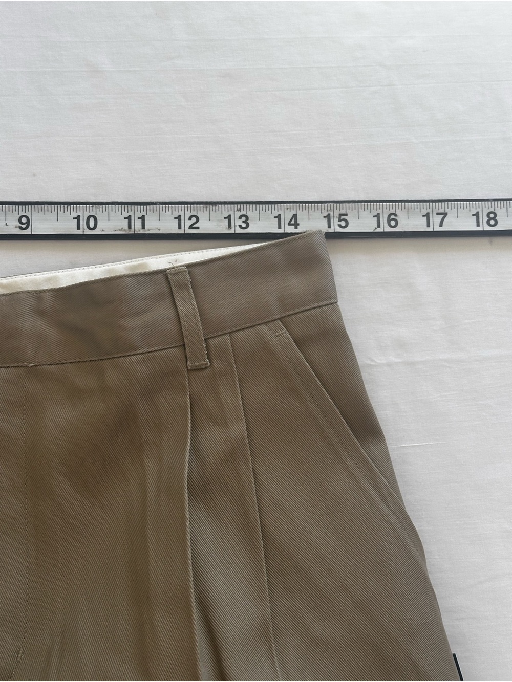 NWT Parker Boys Husky Khaki Dress Pants 32H Pleated Uniform Chinos 32x28.5 - Picture 12 of 15